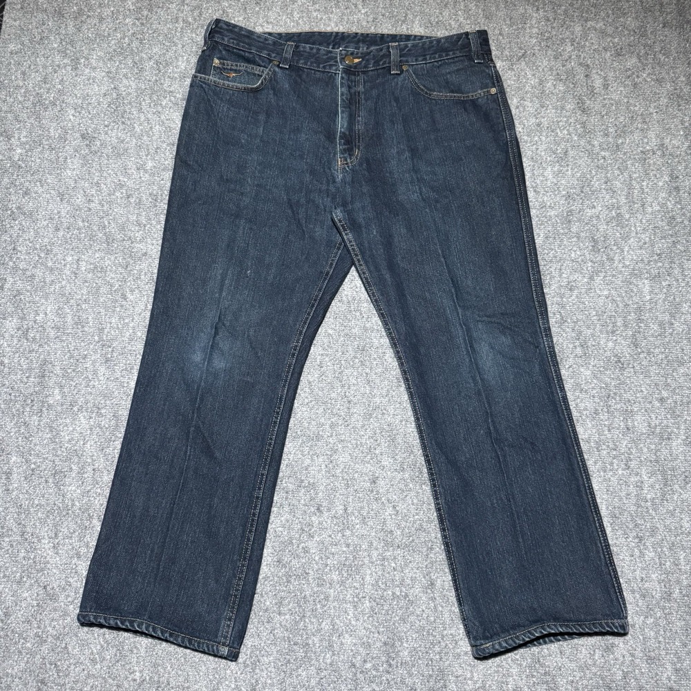 R.M. Williams Designer Jeans Trousers Men Size W38R" L29" TJ749 Dark Wash
